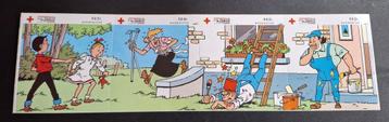 Suske en Wiske rode kruis stickers 1995 beschikbaar voor biedingen