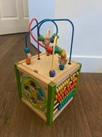 Houten activiteitenkubus van EverEarth, Kinderen en Baby's, Speelgoed | Houten speelgoed, Ophalen of Verzenden, Gebruikt, Meubelstuk of Keukentje