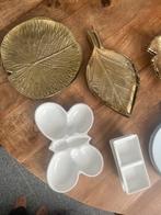 Borden / schaaltjes / schaal / koffie, Ophalen of Verzenden, Zo goed als nieuw, Overige kleuren, Overige materialen