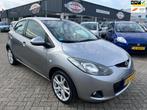 Mazda 2 1.3 TS Plus(st-bekr,airco,5drs,lmv,bj10,2999,-), Voorwielaandrijving, Gebruikt, Zwart, 4 cilinders