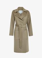Minus CHANTAL wollen mantel coat donkerbeige maat 38, Kleding | Dames, Jassen | Winter, Maat 38/40 (M), Minus, Beige, Nieuw