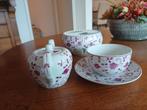 servies China  purpur, Ophalen of Verzenden