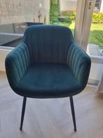 4x stoelen como groen, Huis en Inrichting, Stoelen, Ophalen, Overige kleuren, Zo goed als nieuw, Eén