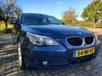 Unieke BMW E60 Mystic Blue, Auto's, BMW, 2171 cc, Achterwielaandrijving, Beige, Handgeschakeld