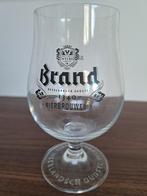 Brand Bierbrouwerij 1340 Bierglas Bolleke op voet, Ophalen of Verzenden, Zo goed als nieuw, Glas of Glazen, Brand