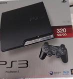 PS3 Slim 320GB met games, 320 GB, Ophalen of Verzenden, Met 1 controller, Slim