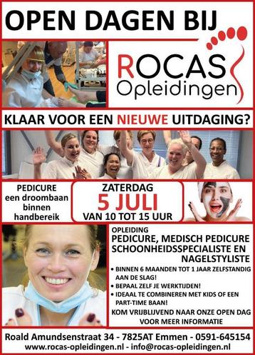 OPEN DAG op 5 juli 2025 opleiding PEDICURE in EMMEN beschikbaar voor biedingen