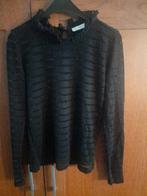 mooi zwart gebreid/ transparant truitje mt S pigalle, Kleding | Heren, Ophalen of Verzenden, Nieuw, Zwart