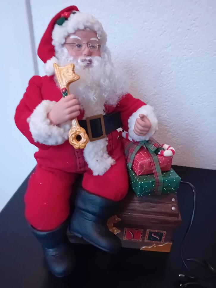 Beweegbare kerstman, Diversen, Kerst, Zo goed als nieuw, Ophalen of Verzenden