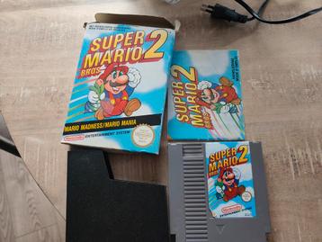 Nintendo NES - Super Mario Bros. 2 Compleet beschikbaar voor biedingen