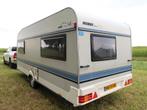 Hobby Classic 495 TLM / losse bedden, Caravans en Kamperen, Caravans, Hobby, Schokbreker, Bedrijf, Treinzit