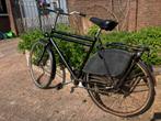 Oude zwarte herenfiets met dubbele stang, Fietsen en Brommers, Fietsen | Oldtimers, 59 cm of meer, Ophalen, Gazelle fiets, Jaren '60 of nieuwer