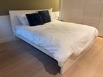 IKEA Malm 160cm bedframe wit met Lönset lattenbodem, Ophalen, Wit, Tweepersoons, Zo goed als nieuw