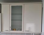 Keukenkast met glazen deur, Huis en Inrichting, Ophalen of Verzenden, 25 tot 50 cm, 100 tot 150 cm