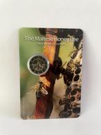 Twee Euro Malta: Honingbij [2024] Coincard BU, Verzenden, Malta, 2 euro, Losse munt