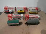 5 Fleischmann wagons, Hobby en Vrije tijd, Modeltreinen | H0, Gebruikt, Gelijkstroom, Fleischmann, Wagon