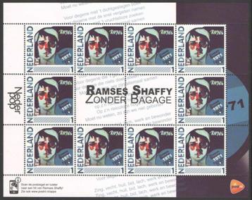 Postzegels Nederlandse Popalbums: Ramses Shaffy beschikbaar voor biedingen