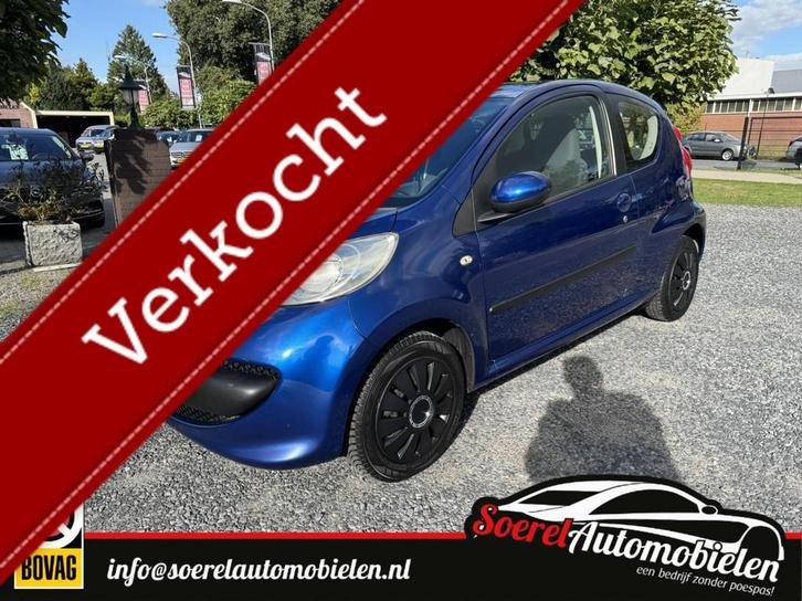 Peugeot 107 1.0-12V XS, Auto's, Peugeot, Bedrijf, ABS, Airbags, Airconditioning, Alarm, Centrale vergrendeling, Elektrische ramen
