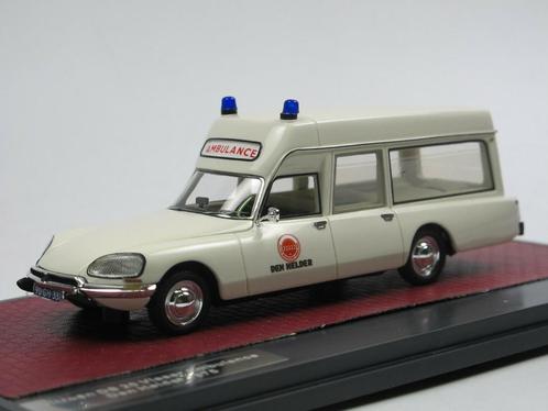 Citroën DS 20 Visser Ambulance Den Helder 1975, 1/43, Matrix, Hobby en Vrije tijd, Modelauto's | 1:43, Nieuw, Auto, Overige merken