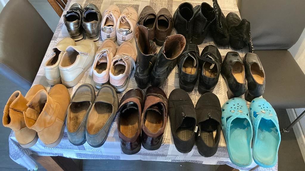 Partij schoenen, Overige kleuren, Overige typen, Ophalen of Verzenden, Zo goed als nieuw