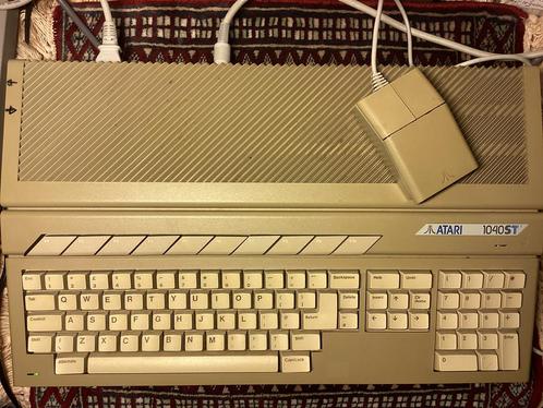 Atari 1040 ST muziek vintage computer, Spelcomputers en Games, Spelcomputers | Atari, Gebruikt, Overige modellen, Zonder controller