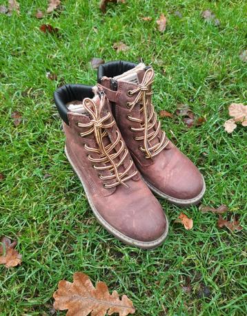 Develab Veterboots Cognac Maat 33 model 41073 beschikbaar voor biedingen