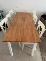 Ikea eettafel + 6 stoelen, Ophalen, Gebruikt