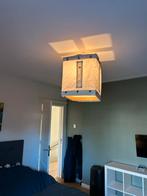2x Zeildoek Hanglamp - Handgemaakt & Stoer, Huis en Inrichting, Ophalen, Zo goed als nieuw, Stof, Minder dan 50 cm