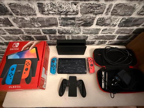 ZGAN | Nintendo Switch Oled | Krasvrij | Bon, Spelcomputers en Games, Spelcomputers | Nintendo Switch, Zo goed als nieuw, Switch OLED