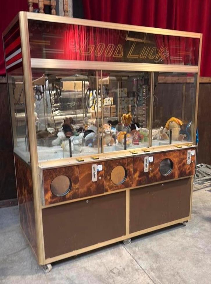 Grijpautomaat 3 kraans, Verzamelen, Automaten | Overige, Gebruikt, Ophalen of Verzenden