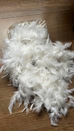 Witte boa van veren, Ophalen of Verzenden, Zo goed als nieuw, Carnaval