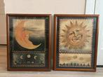 David Carter Brown Zon & Maan Lijsten, Antiek en Kunst, Ophalen