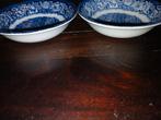 Liberty Blue Kommen,papschaaltjes ,2stuks, Antiek en Kunst, Antiek | Servies los, Ophalen of Verzenden