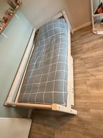 Flexa Eenpersoonsbed + Auping Matras, 90 cm, Eenpersoons, Wit, Ophalen of Verzenden