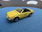 Majorette Ford Mustang Cabriolet geel, Ophalen of Verzenden, Gebruikt, Auto