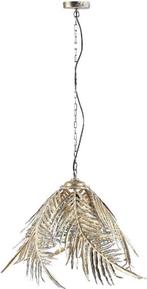 PTMD Lora Ronde Hanglamp Palmbladeren - H48 x Ø59 cm - Ijzer, Nieuw, Ophalen of Verzenden, Metaal, 50 tot 75 cm