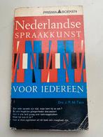 Nederlandse spraakkunst voor iedereen, Gelezen, Prisma of Spectrum, Nederlands, Ophalen of Verzenden