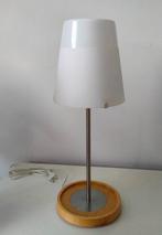 Vintage IKEA Basisk tafellamp, bureaulamp 60 cm hoog, Ophalen, 50 tot 75 cm, Glas, Scandinavisch