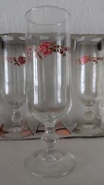 Luminarc Franse Retro Vintage hoge champagne glazen rozen, Ophalen of Verzenden, Zo goed als nieuw, Overige typen