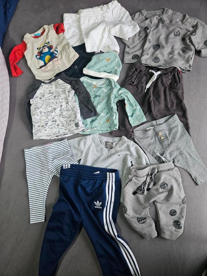 Jongenskleding maat 50-68 - 15 stuks!, Kinderen en Baby's, Kinderkleding | Kinder-kledingpakketten, Zo goed als nieuw, Ophalen of Verzenden