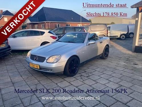 MERCEDES SLK-Klasse 2.0 SLK200 ROADSTER AUT, Auto's, Oldtimers, Bedrijf, Te koop, ABS, Airbags, Centrale vergrendeling, Cruise Control