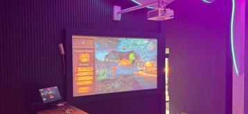 Interactief dartbord met 8 games beschikbaar voor biedingen
