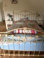 Super leuk bed incl matras & topper 140 x 200, Antiek en Kunst, Antiek | Meubels | Bedden, Ophalen of Verzenden