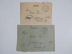 Duitse Rijk, Veldpostenvelop En Brief Naar Kehl 1944., Postzegels en Munten, Brieven en Enveloppen | Buitenland, Ophalen, Brief