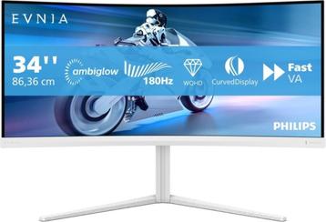 Philips Evnia 34M2C5501A/00 - 3440x1440 - 180Hz - Fast VA beschikbaar voor biedingen