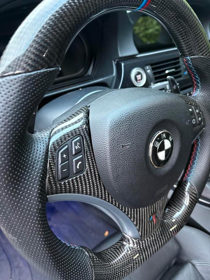 BMW E9X Carbon Stuur Flippers, Auto-onderdelen, Interieur en Bekleding, BMW, Gebruikt, Ophalen