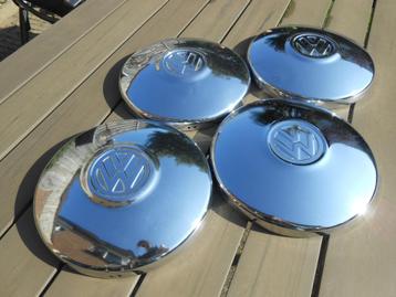 vw volkswagen bus T2 T3 WIELDOPPEN SET CHROOM!  beschikbaar voor biedingen