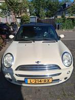 Mini 1.6 16V Cooper Cabrio 2007 Wit, Auto's, Voorwielaandrijving, 4 cilinders, Cabriolet, 4 stoelen
