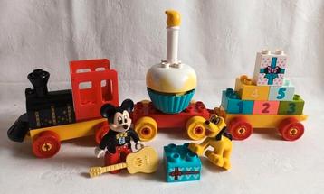 Duplo Disney verjaardagstrein 10941 met Mickey en Pluto  beschikbaar voor biedingen