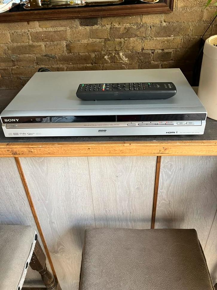 Sony RDR-HX750 DVD recorder, Audio, Tv en Foto, Dvd-spelers, Zo goed als nieuw, Dvd-recorder, Sony, Met harddisk, Ophalen of Verzenden